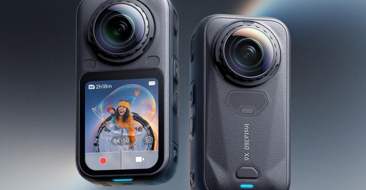 Insta360’s next 360-degree action cam puts bigger sensors in a smaller design
