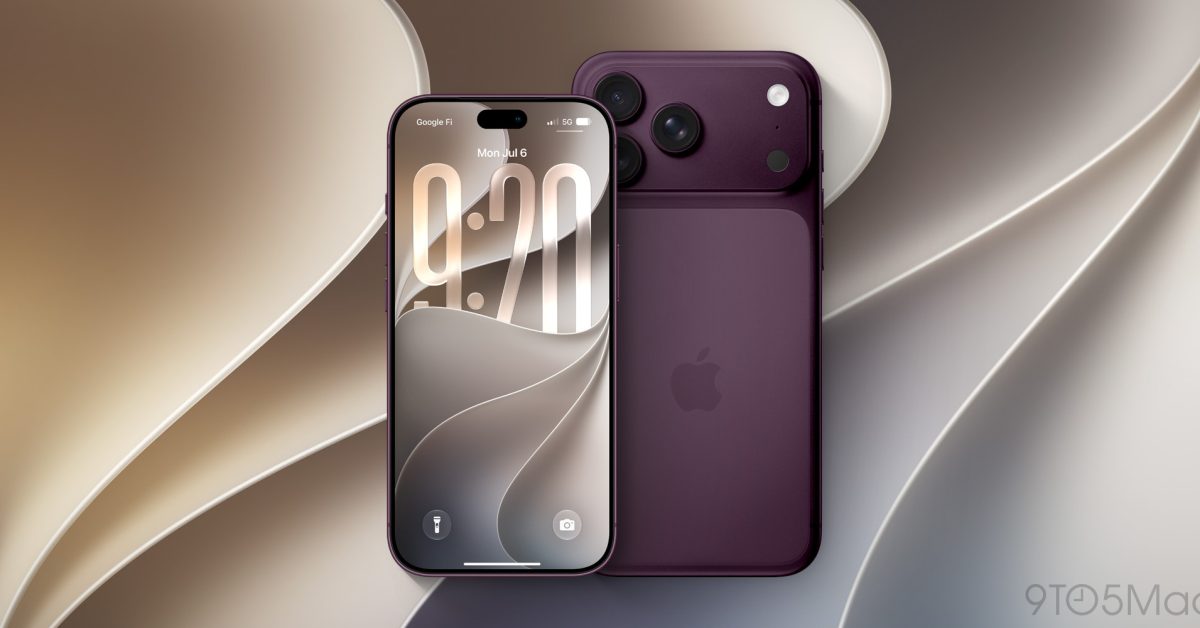 Two camera features may be unique to the iPhone 18 Pro Max, suggests leaker