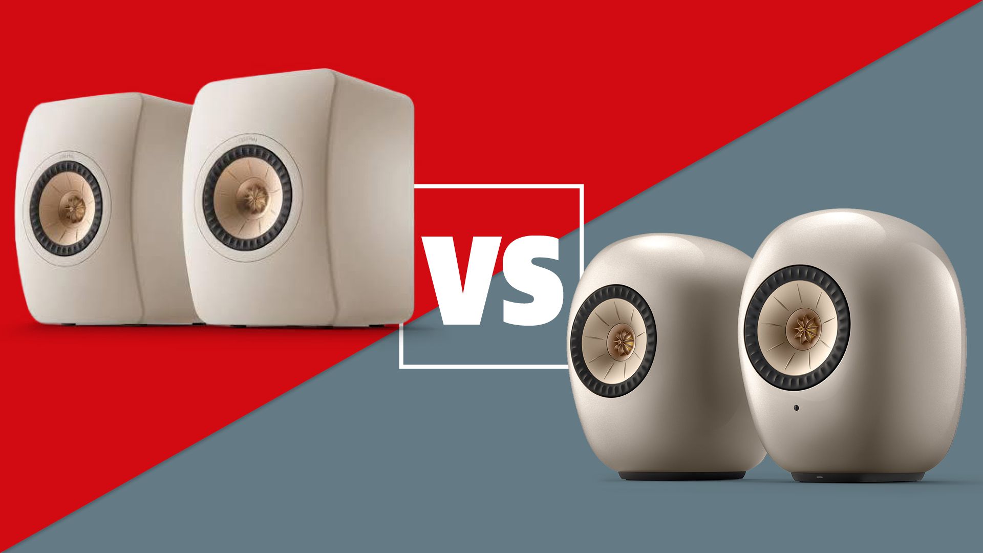 KEF LS Luxe versus KEF LS50 Wireless II: which five-star wireless speaker system is better?
