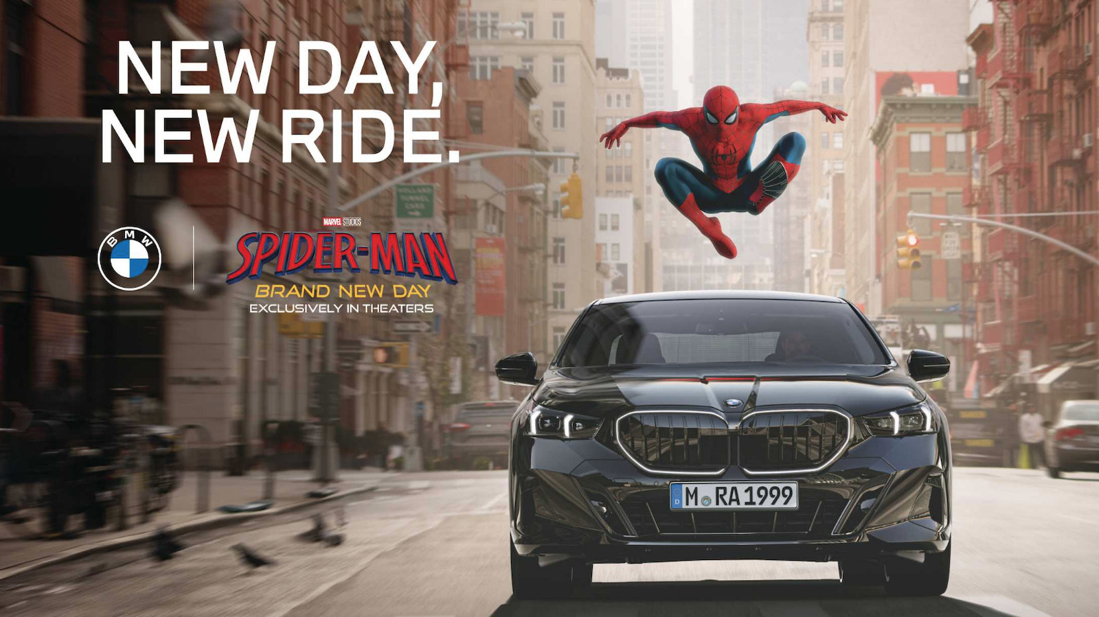BMW is forcing a weird Spider-Man ad onto its dashboard displays – Engadget
