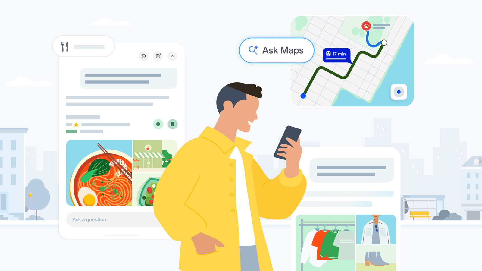 Now you can chat with Google Maps to order food, reserve hotels and more – Engadget