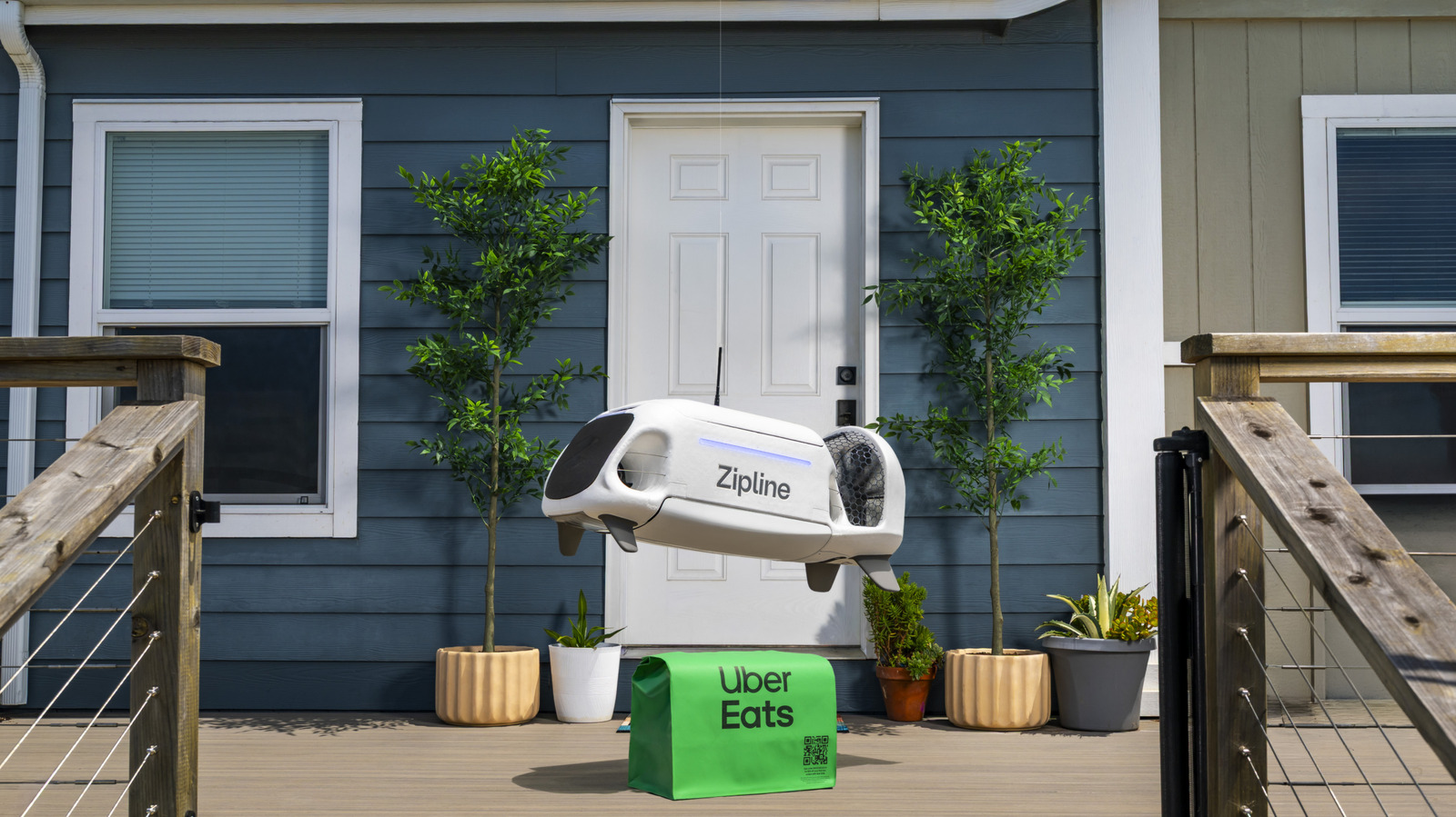 Uber aims for 1 million daily drone deliveries with Zipline partnership – Engadget