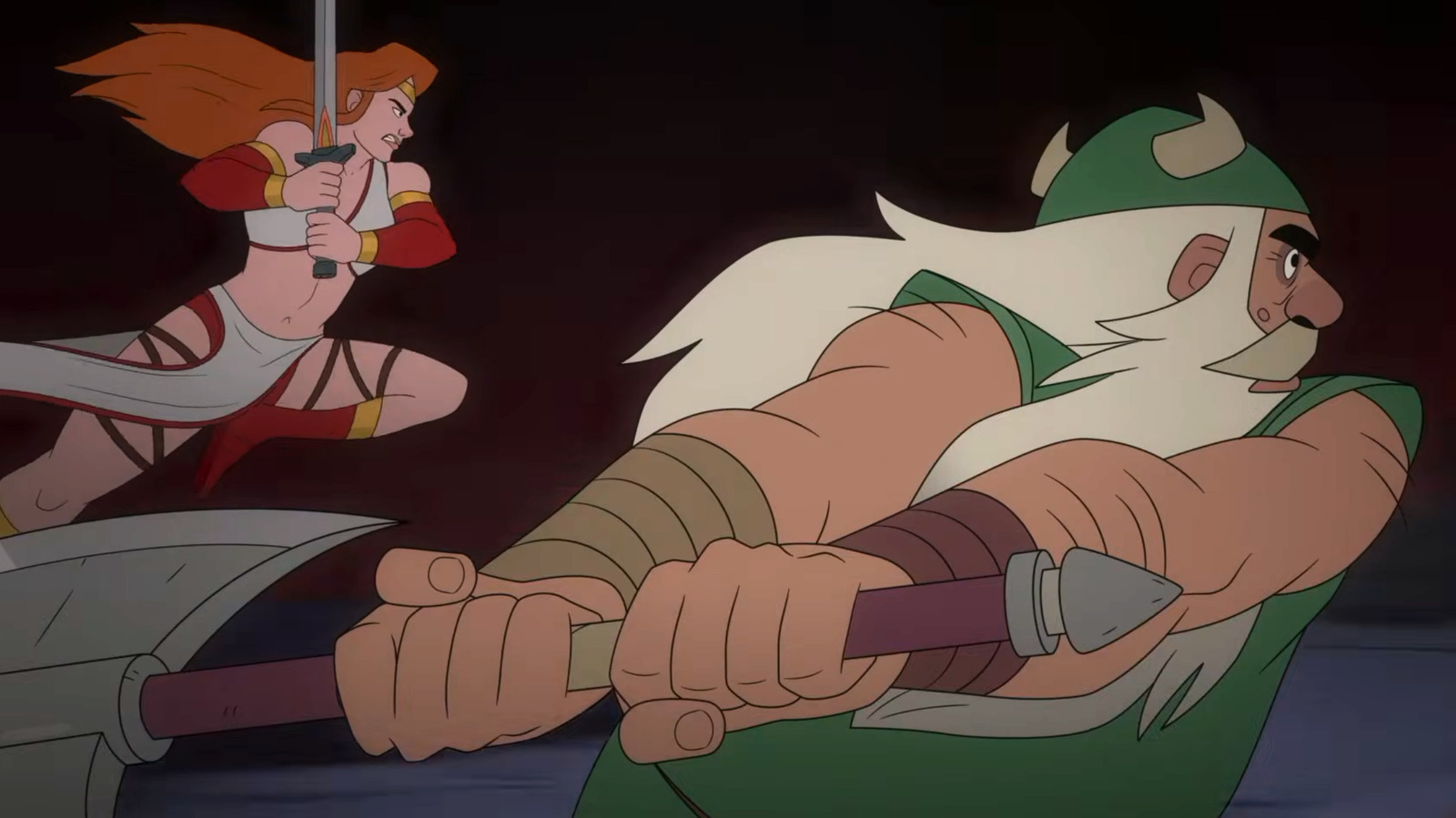 A trailer for the Golden Axe animated series is full of self-referencing jokes – Engadget