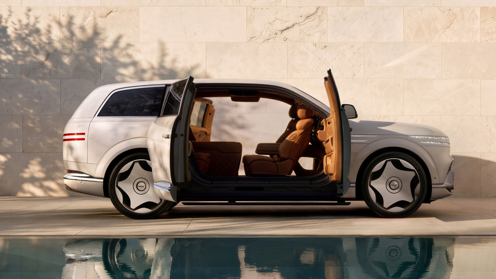 Genesis’ GV90 NeoLun is a luxury electric SUV with heated floors and coach doors – Engadget
