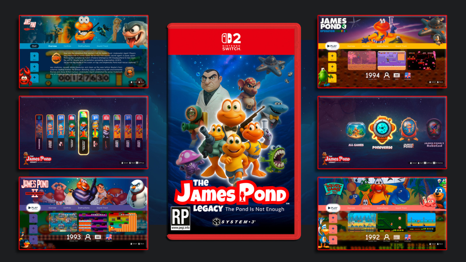 James Pond’s creator is not happy with the series’ allegedly AI-generated legacy collection – Engadget