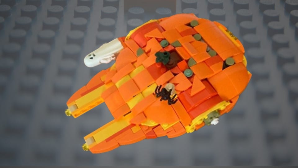 You Can Now Build a LEGO Millennium Pumpkin Ahead of Halloween, Thanks to One Reddit User