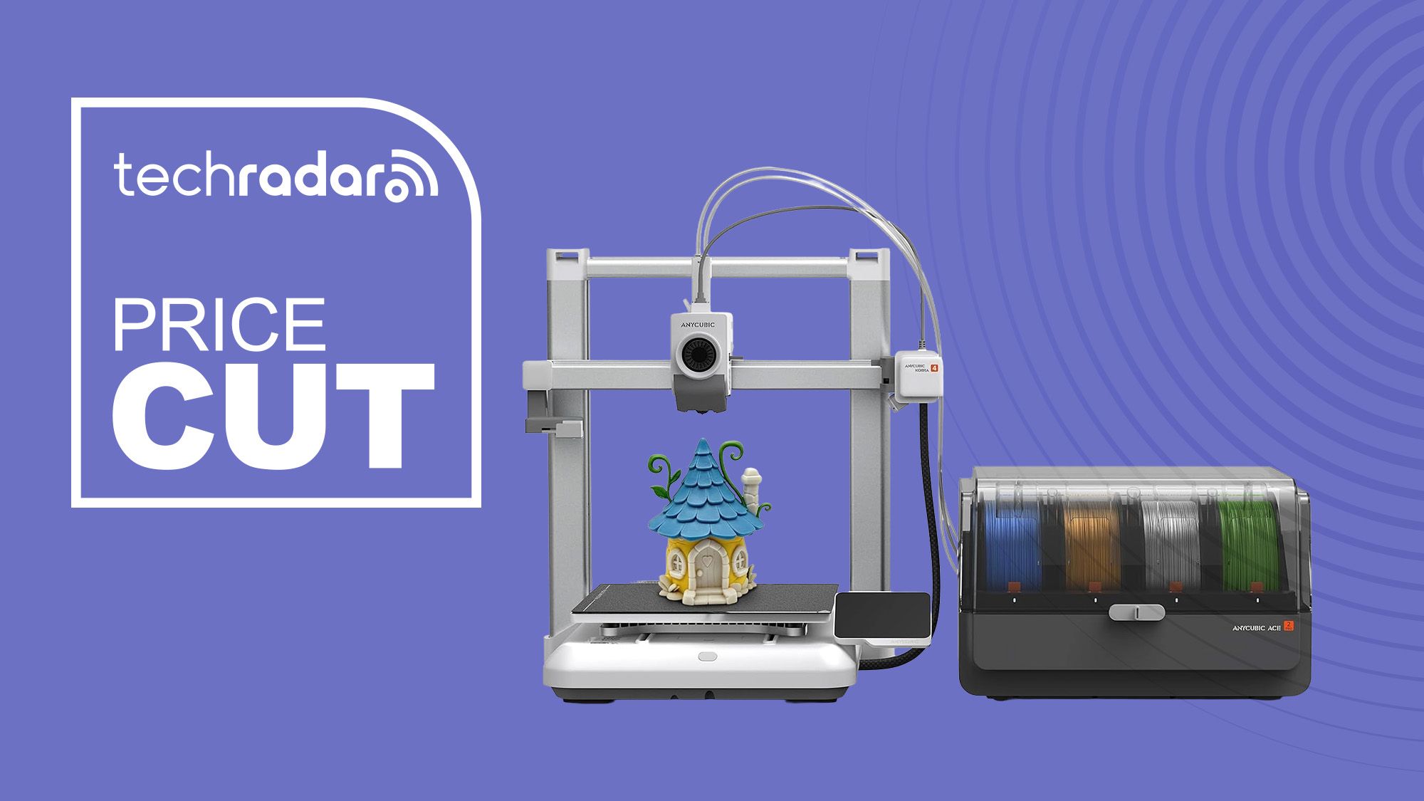Anycubic Kobra 4 Combo 3D printer hits a record low Amazon can’t beat