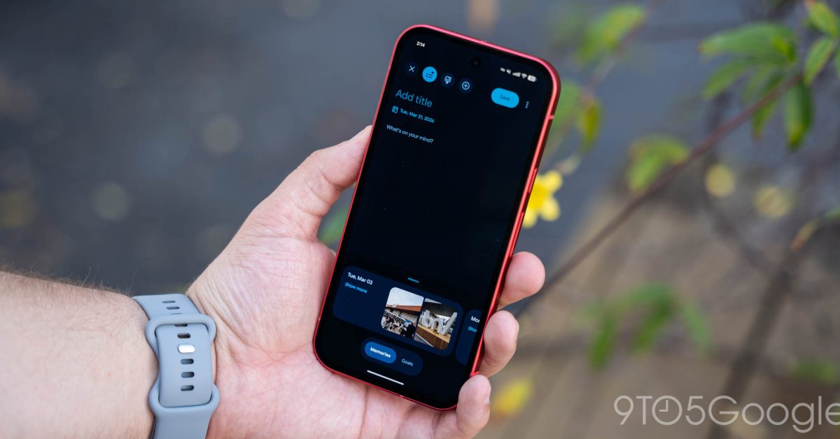 Pixel Journal update brings Auto format, Sleep data, and more [U]