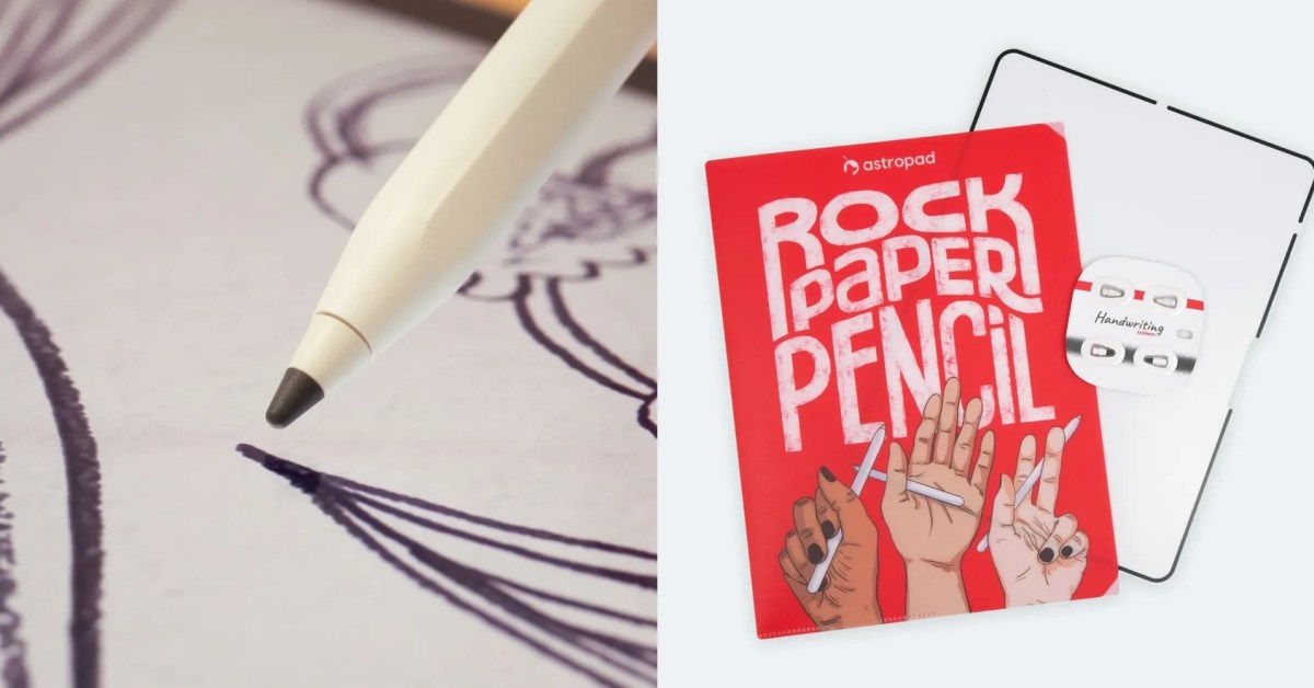 Astropad’s new Rock Paper Pencil 4 adds a graphite feel to Apple Pencil and iPad – 9to5Mac
