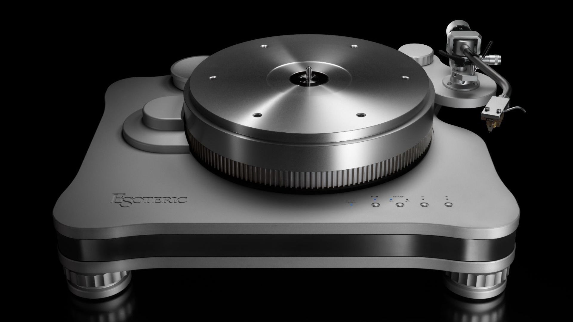 Esoteric’s new T-01 turntable is “dedicated to reproducing the original master sound”