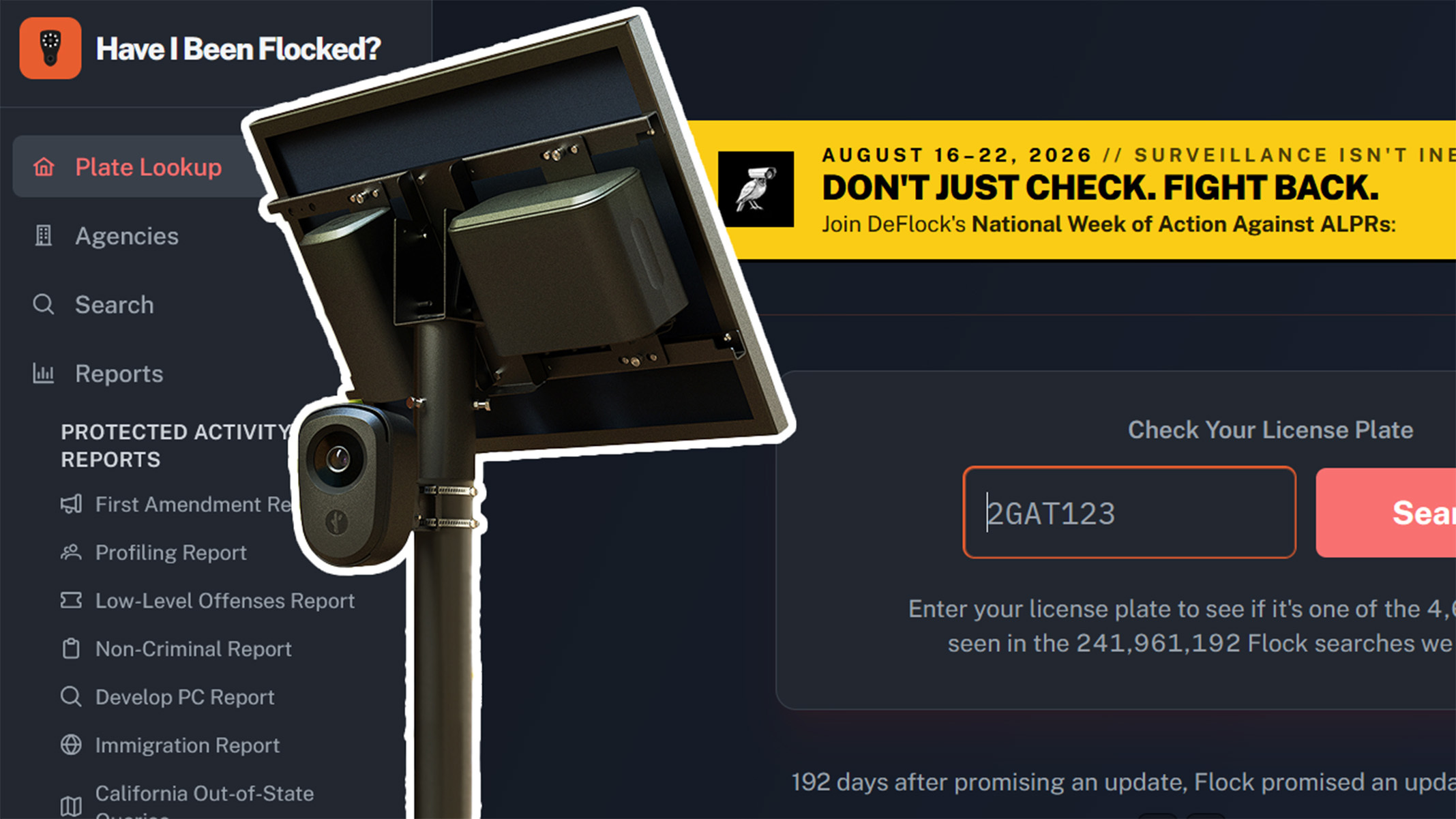 Free Tool Tells You If Someone Ran Your Plate Through Flock, With One Big Catch | Carscoops