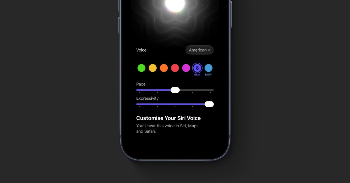 The new iOS 27 beta further expands Siri voice customization options – 9to5Mac