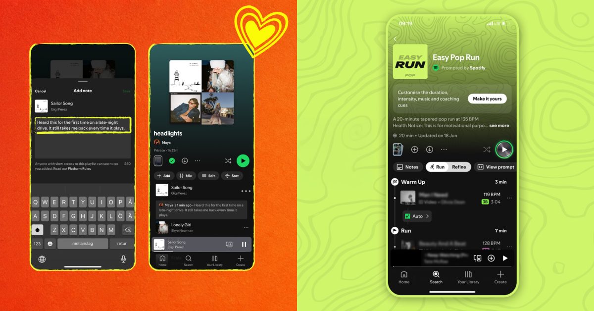 Spotify rolling out ‘User Notes’ and ‘Running Mode’ features on Android – here’s what they do