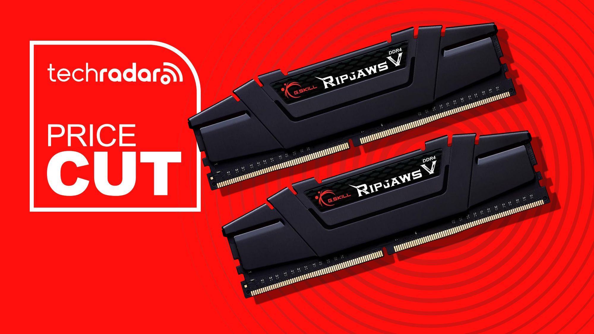 DDR5 prices are painful — this 32GB G.SKILL Ripjaws V DDR4 RAM deal is a smart upgrade under $210