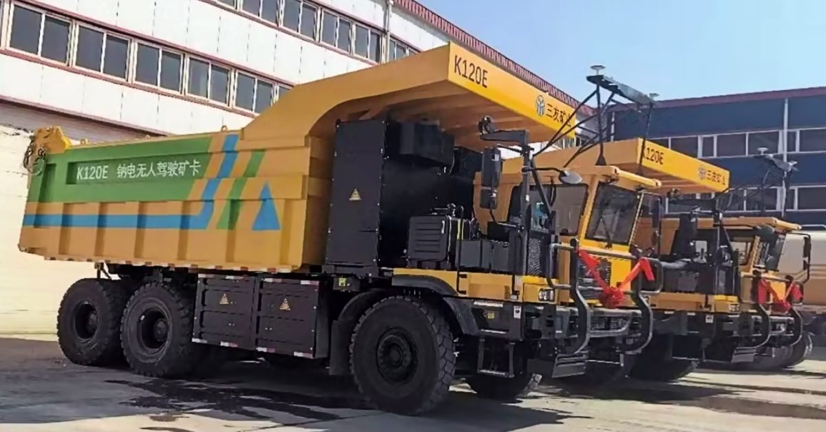 World’s first sodium-ion electric haul truck gets to work in China