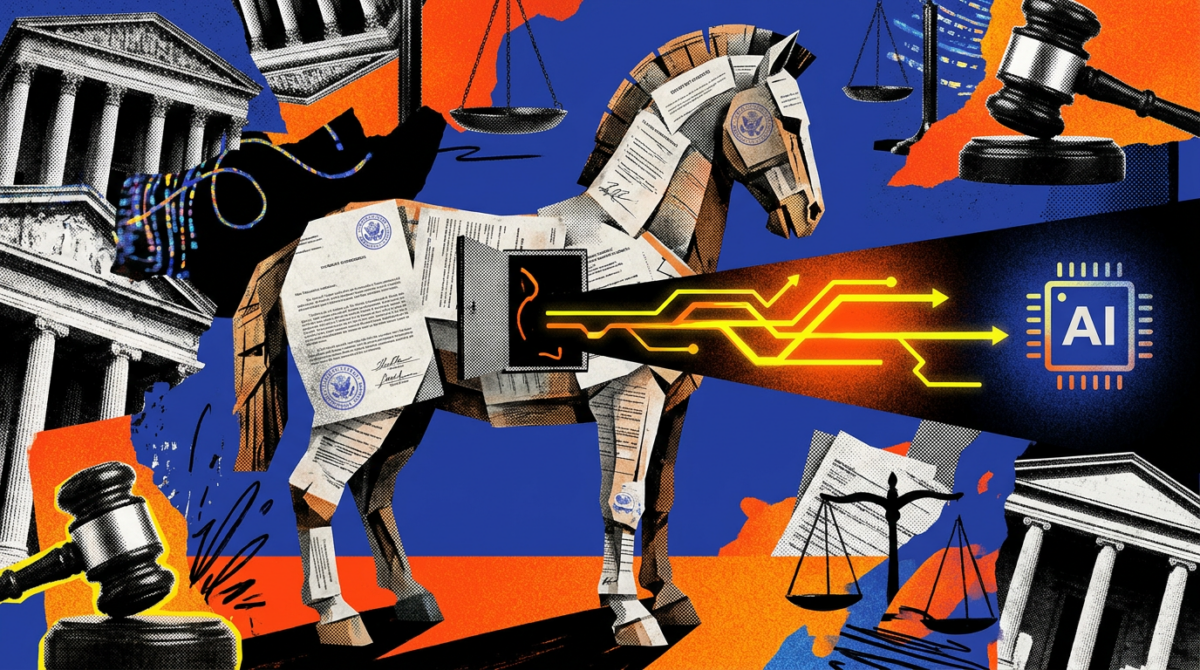 Plaintiff hid invisible AI instructions in court filings to secretly influence automated review