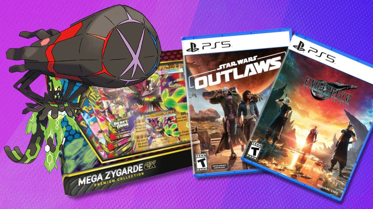 Today’s Top Deals From IGN: Pokémon Mega Zygarde ex Premium Collection, $12 Star Wars Outlaws, and 27″ Samsung Gaming Monitor