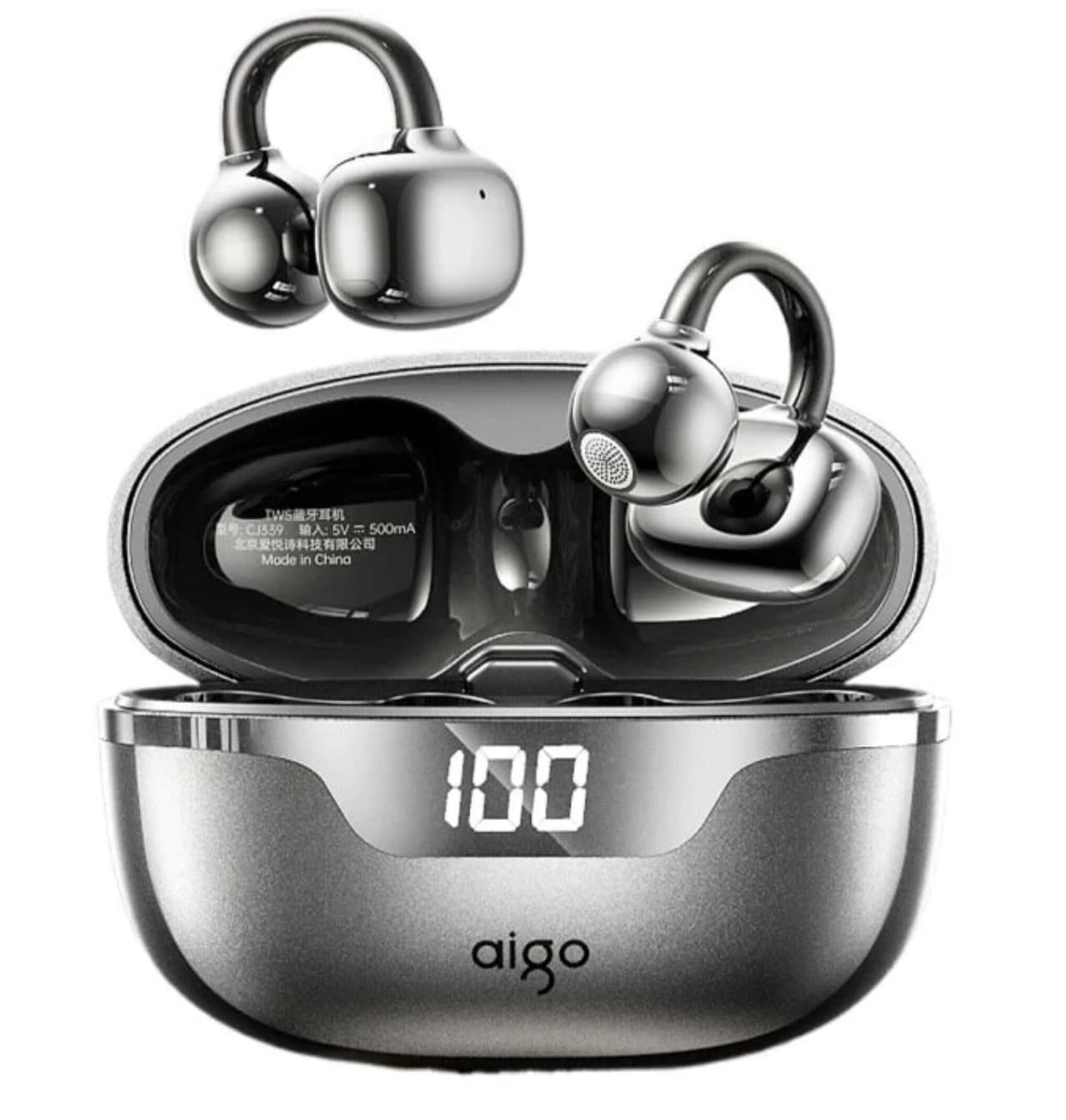 Aigo CJ339 Review: Bluetooth 6.0 Open-Ear Earclip Headset