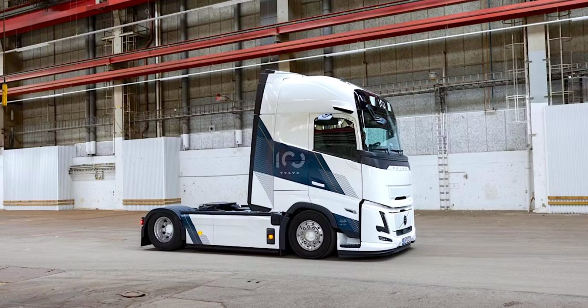 1927-2027: Volvo celebrates 100 years with special-edition electric semi