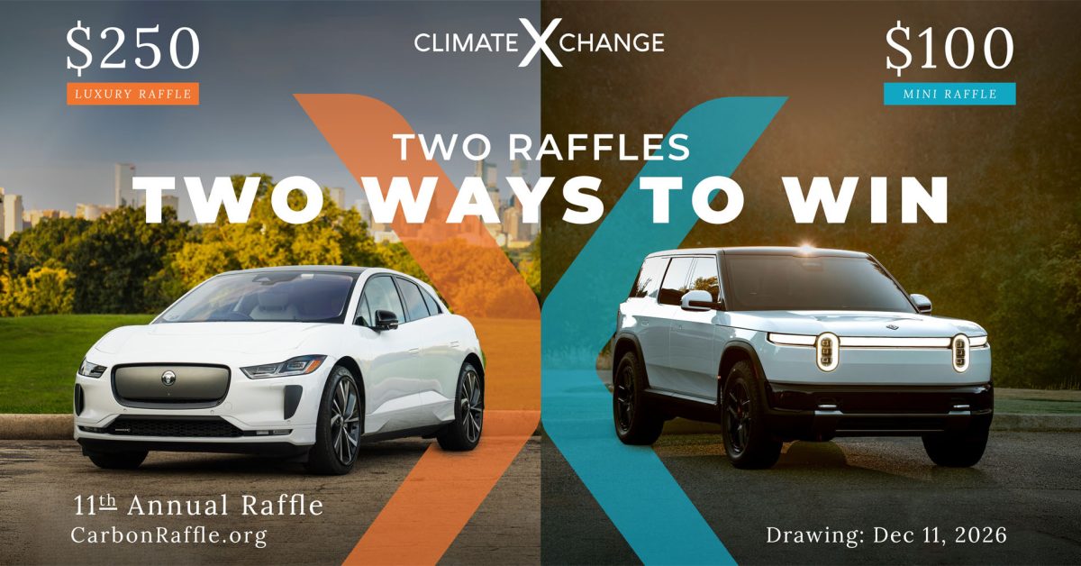 Climate XChange is giving away more EVs than ever before in its 11th Annual EV Raffle