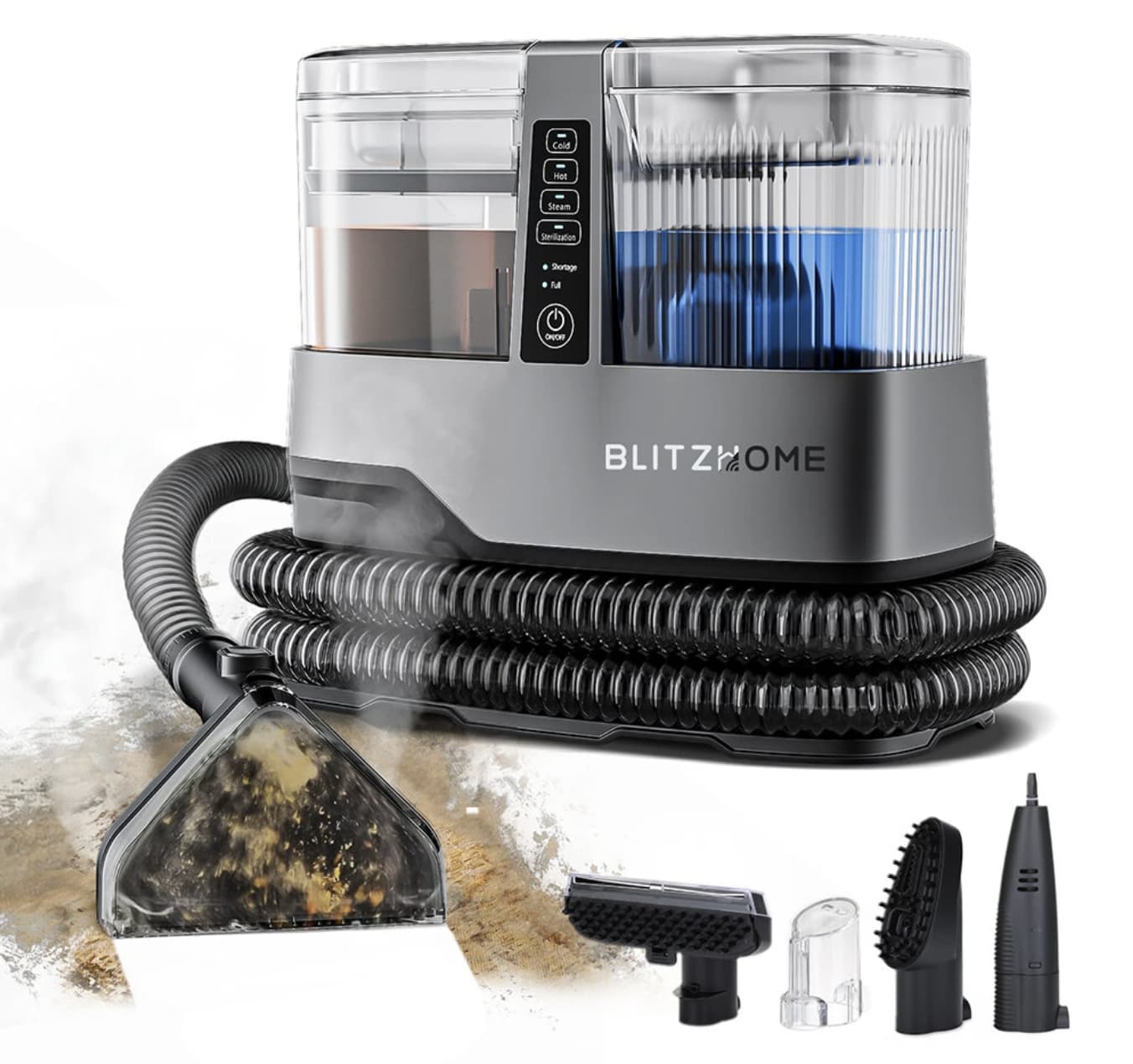 BlitzHome BH-C688C Review: 1800W Carpet Cleaner With 17KPa Suction