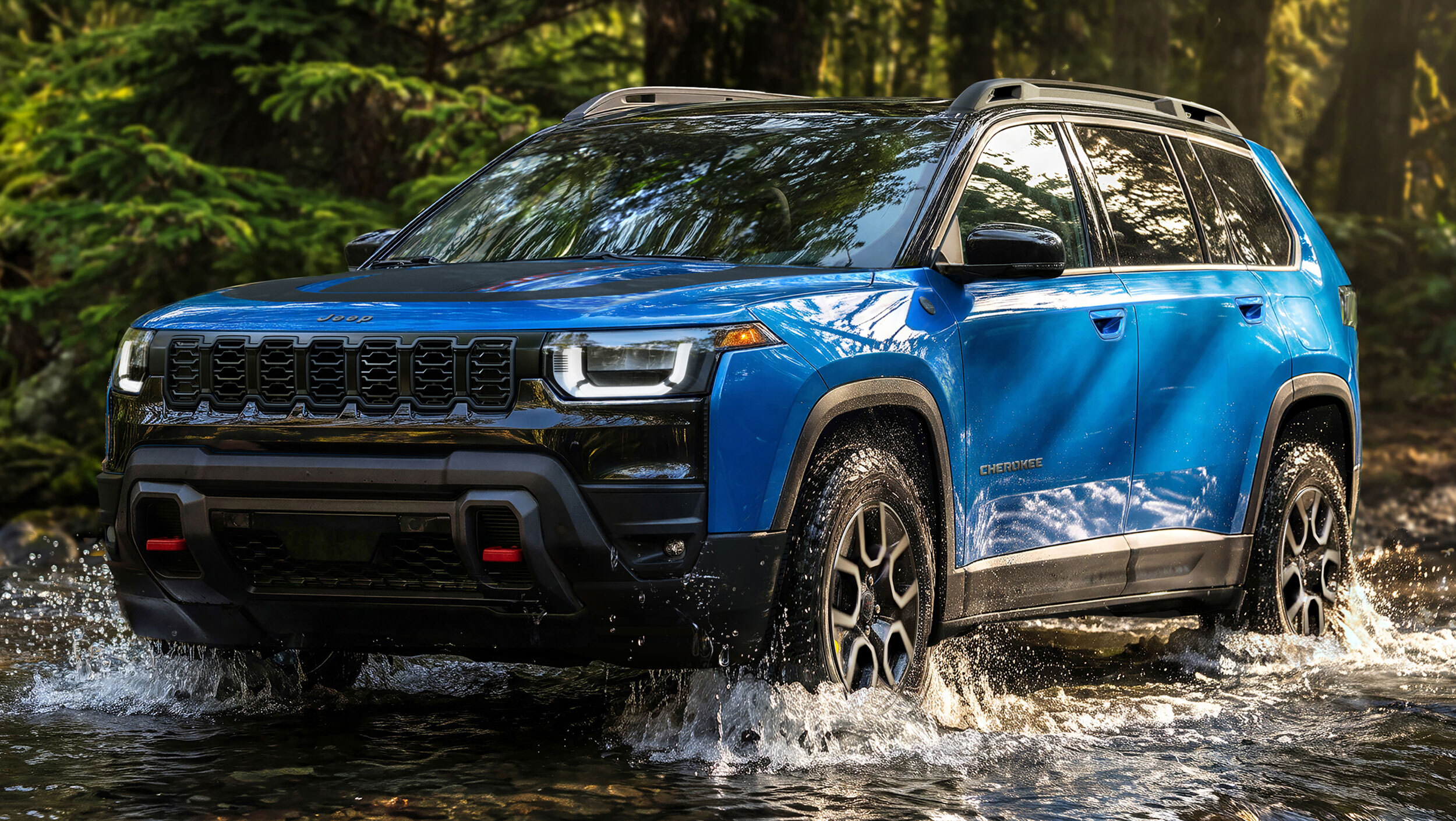 2027 Jeep Cherokee Trailhawk Debuts With A Lift And Real Off-Road Capability | Carscoops