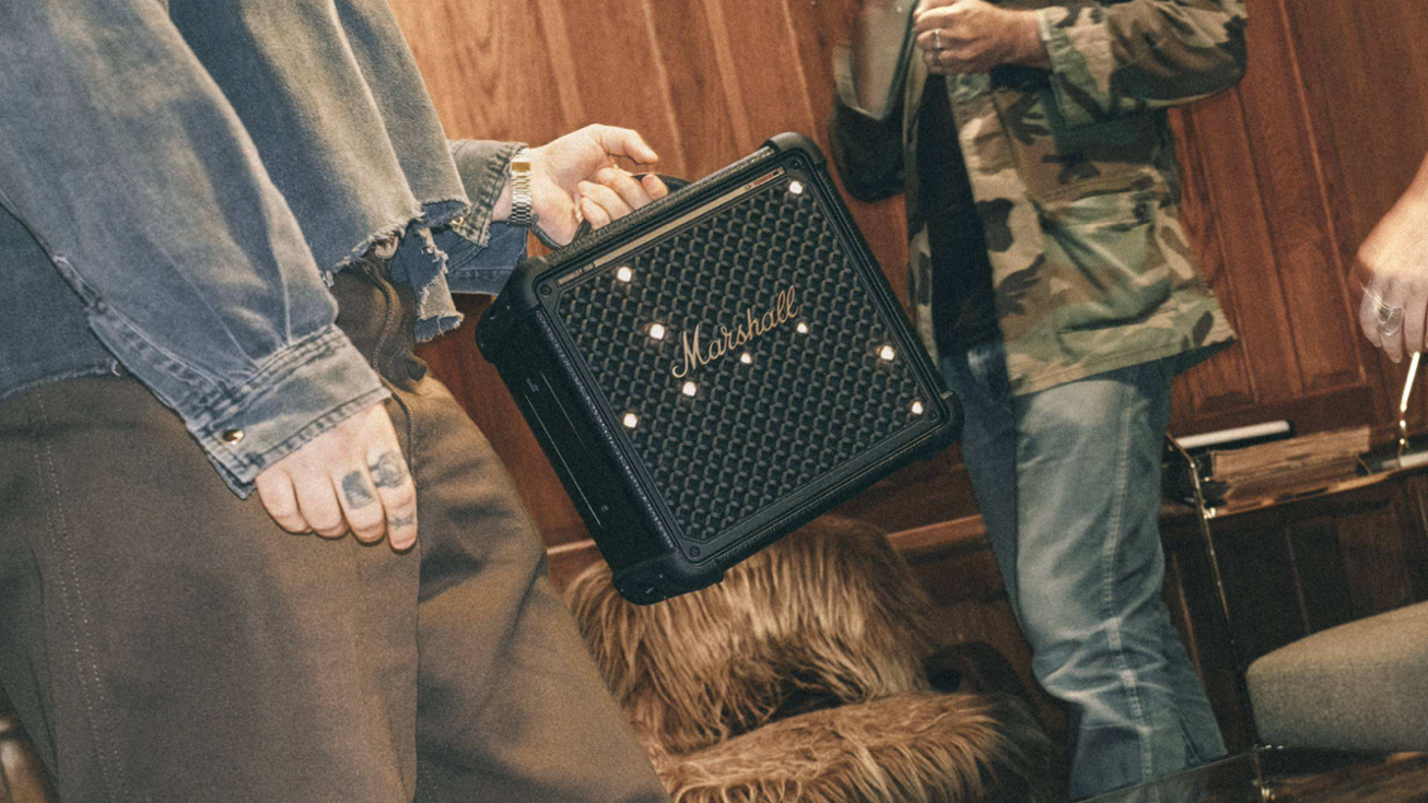 Marshall’s premium Bluetooth speaker is built to get the party started