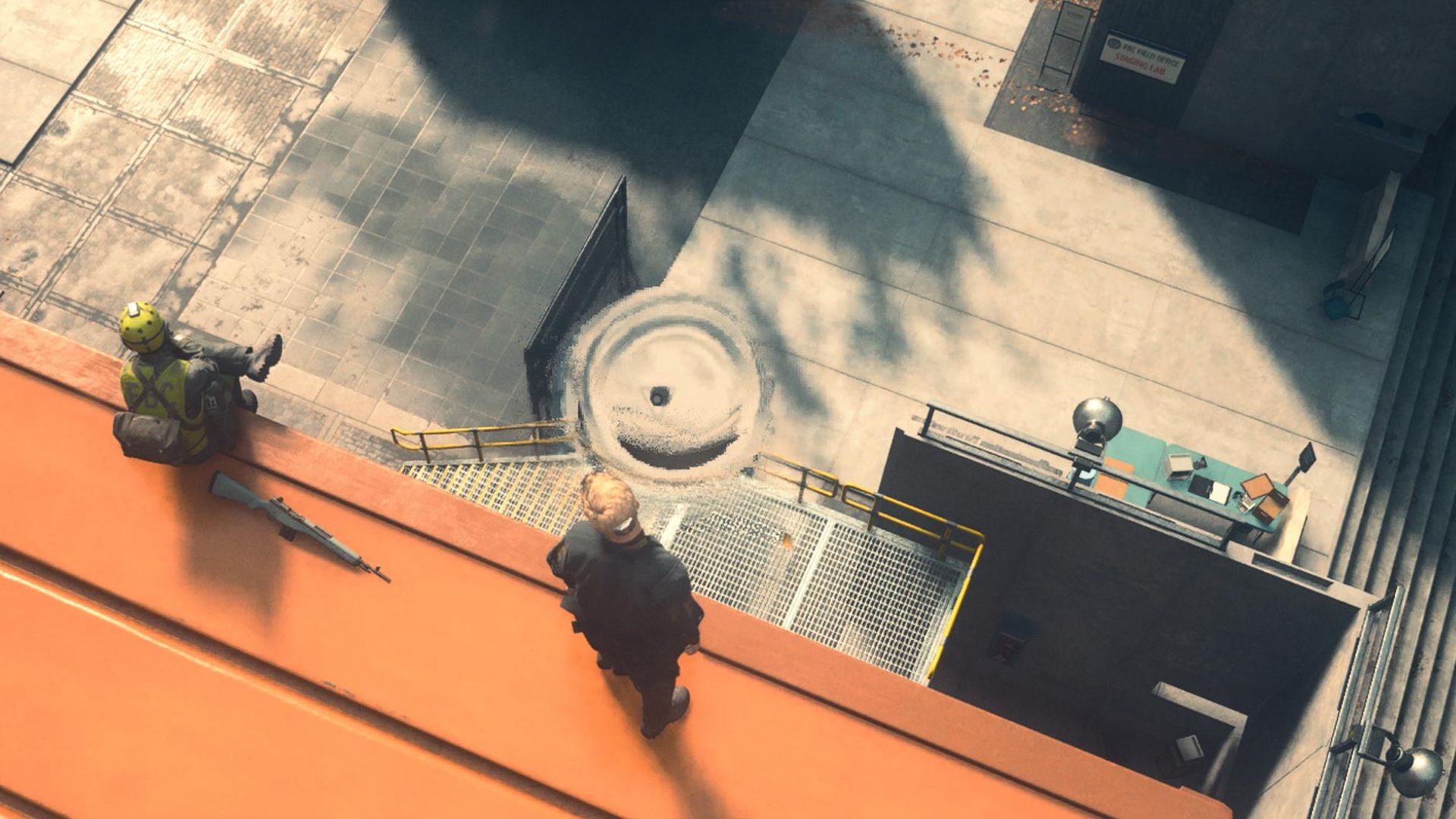 What are the orb distortions at the edge of ledges in Control Resonant?