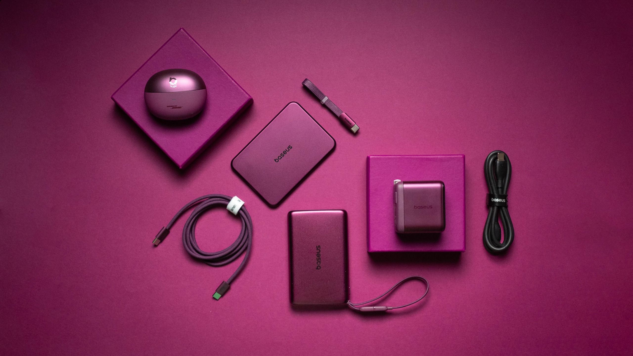 I used Baseus’ Dark Cherry iPhone 18 Pro accessories, and they’re stunning