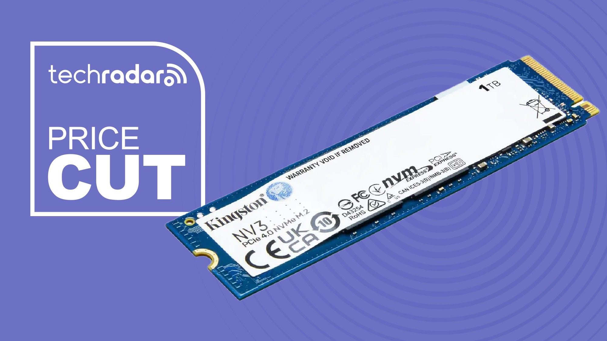 Kingston’s speedy NV3 1TB SSD is down to $157 for Labor Day