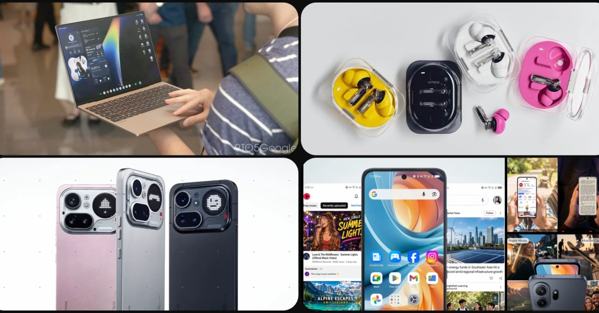 Deals: Googlebook pre-order + FREE Pixel Buds, Nothing Ear (3a) all-time low, desktop charger with display, more