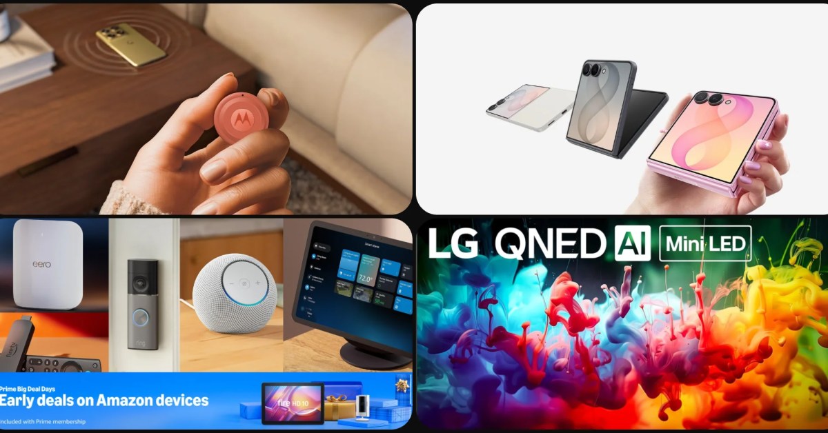 Deals: Moto Tag 2 Find Hub trackers from $17.50 each, Galaxy Z Flip 8 up to $375 off, LG TVs, more
