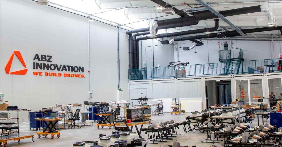 ABZ Innovation opens massive new drone production hub in Europe