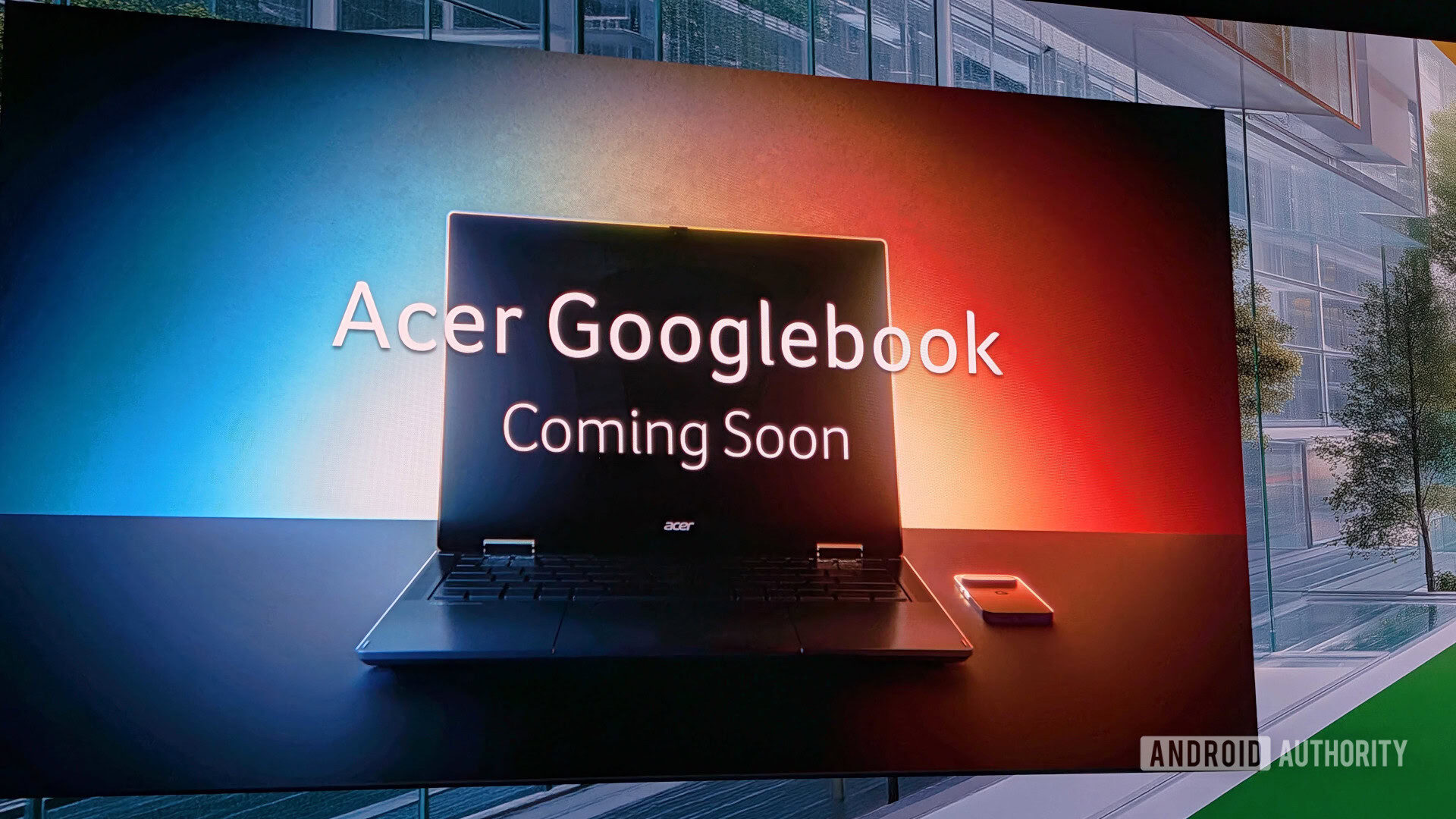 Acer Googlebook is officially coming soon, and here’s a first glimpse
