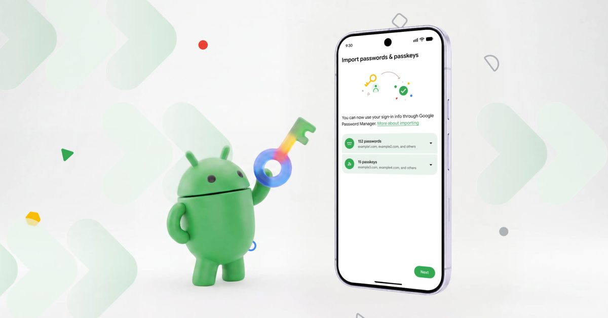 Android rolling out passkey transfers between password managers