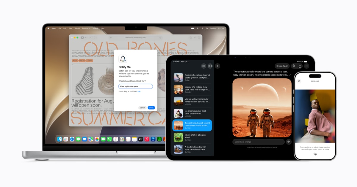 Apple Intelligence brings powerful AI capabilities into everyday experiences