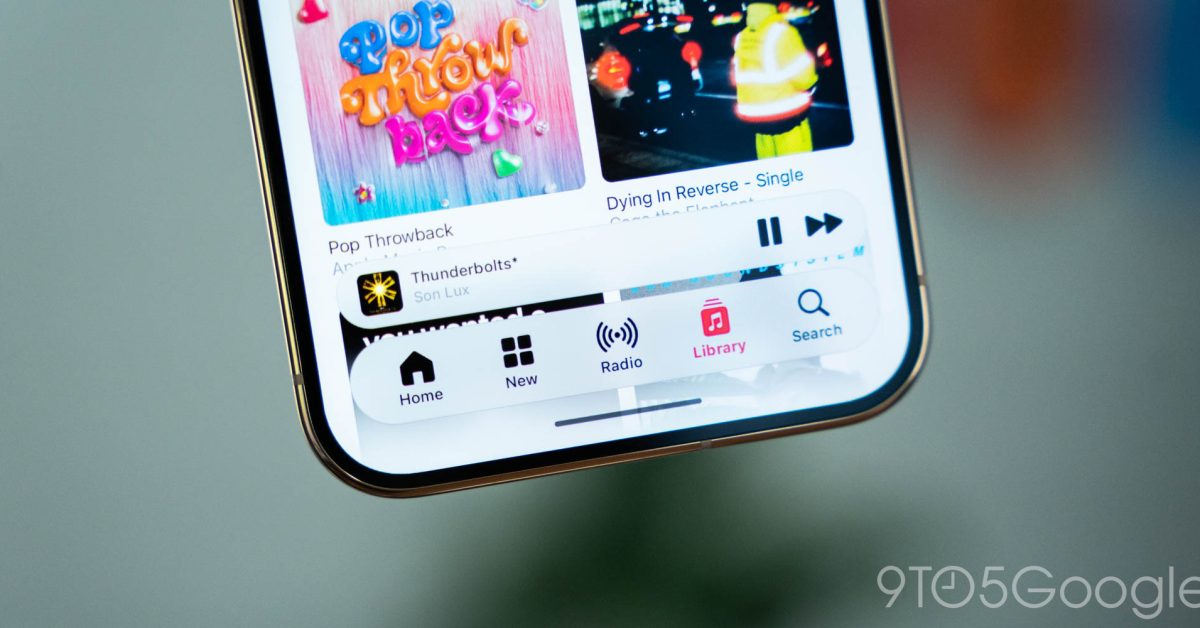 Apple Music 7.0 beta brings Liquid Glass redesign to Android