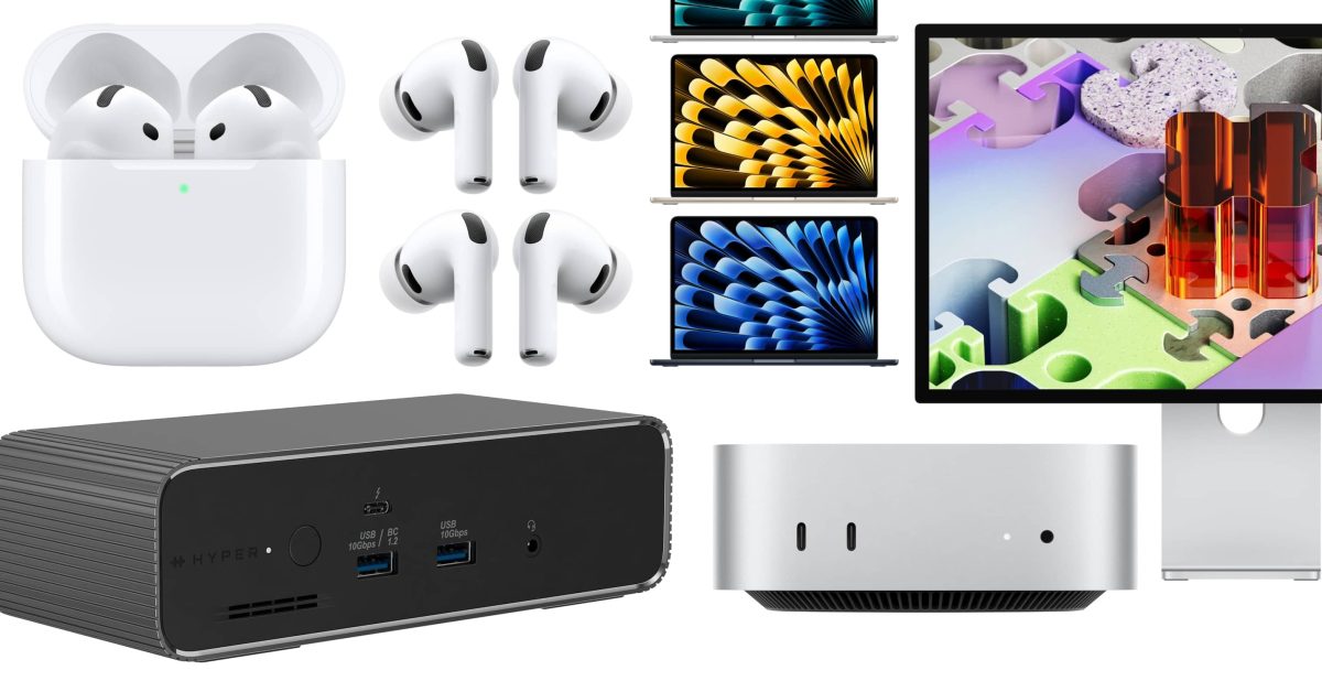 Deals: AirPods, M6 Mac mini, Studio Display, Thunderbolt 5 dock, more 9to5Mac
