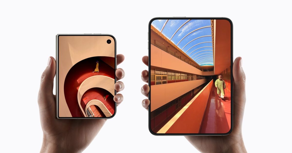 iPhone Duo is thicker and heavier than basically every Android foldable