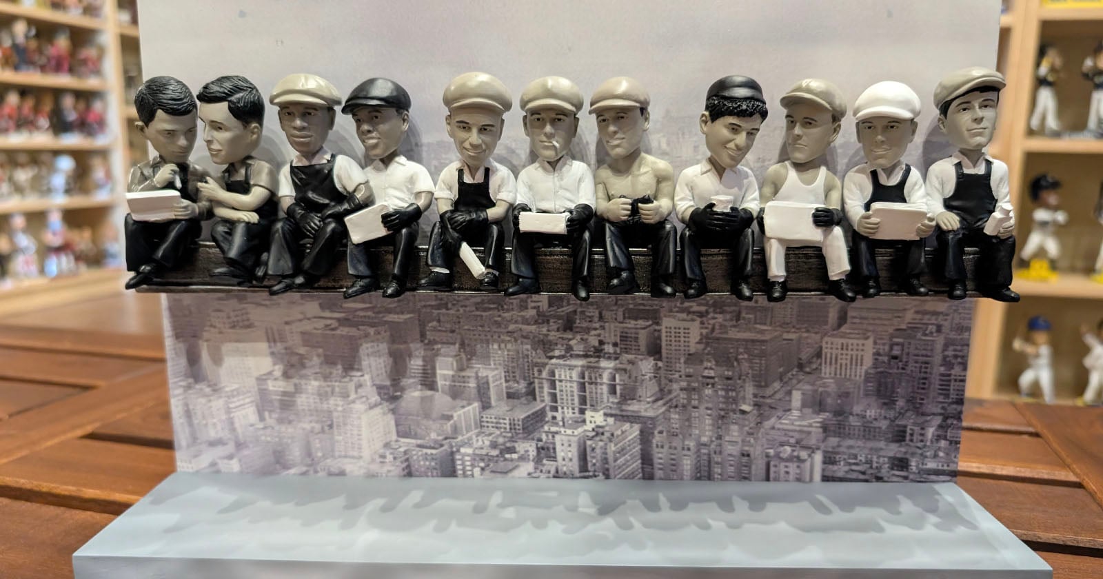 ‘Lunch Atop a Skyscraper’ Photograph Immortalized in Bobblehead Form