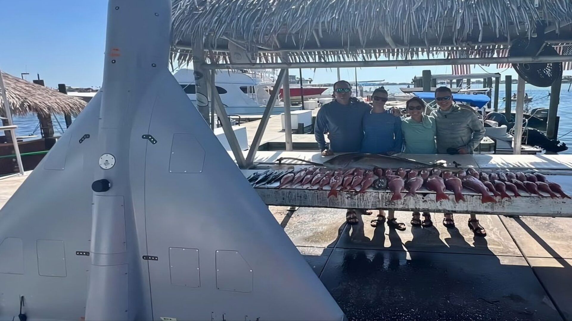 Florida fishing firm pulls unexploded Shahed-like drone from Gulf of America