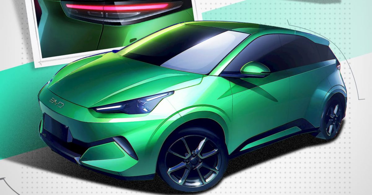 BYD offers a closer look at the new Seagull EV [Images]
