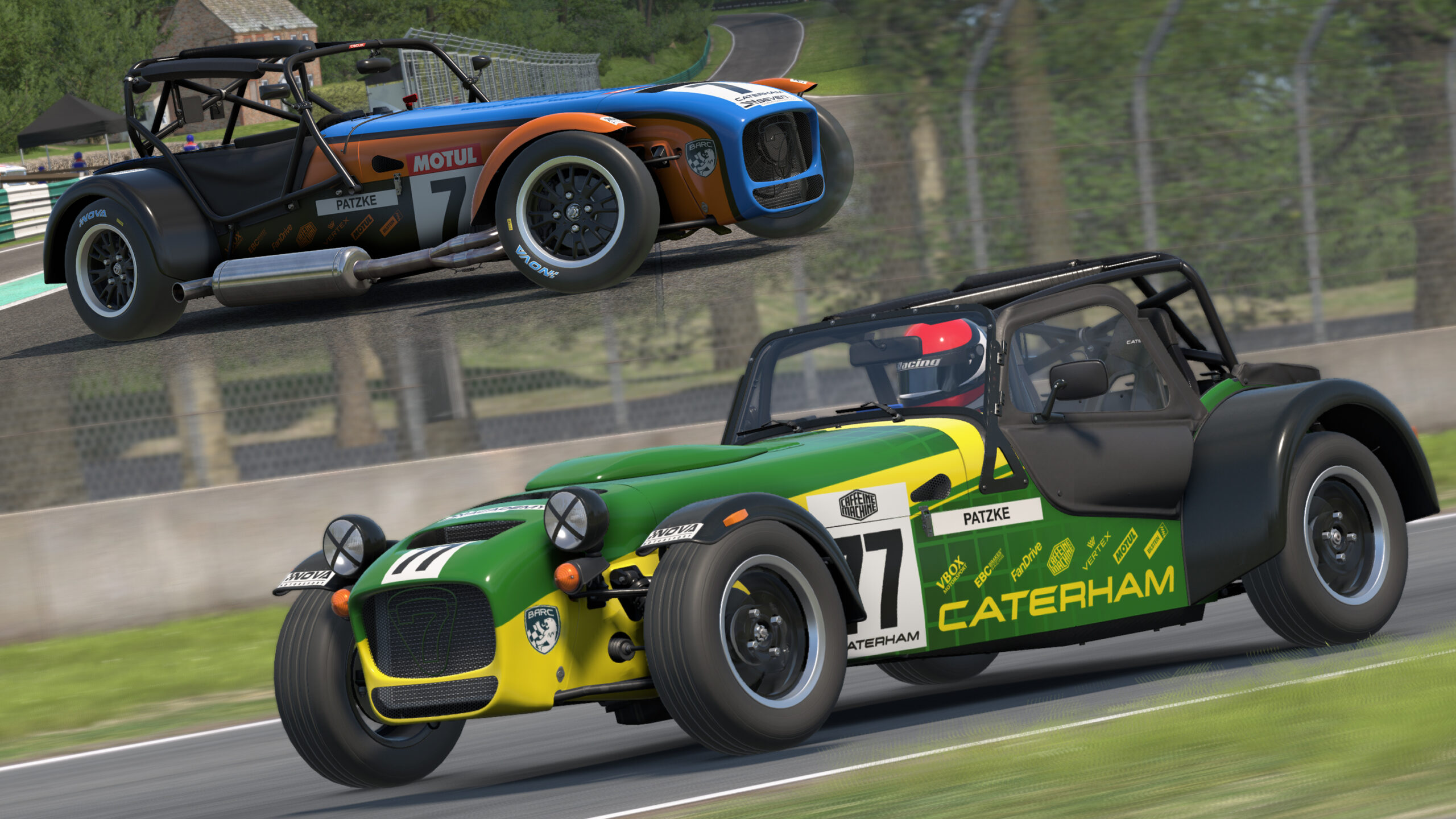 Now You Can Race Grassroots Caterhams In The World’s Largest Racing Sim | Carscoops