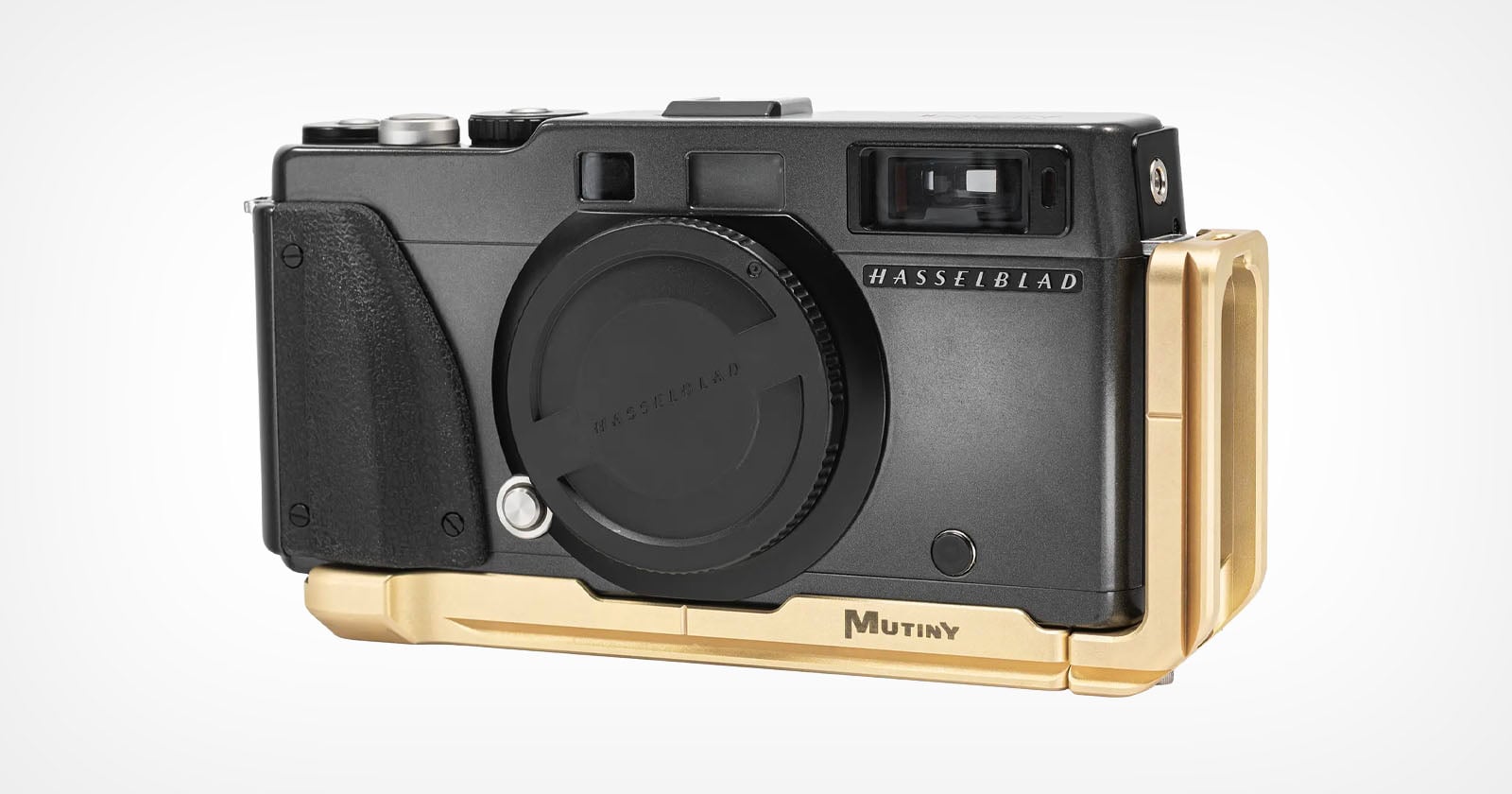 Custom Bracket for the Hasselblad XPan Finally Centers It on Tripods