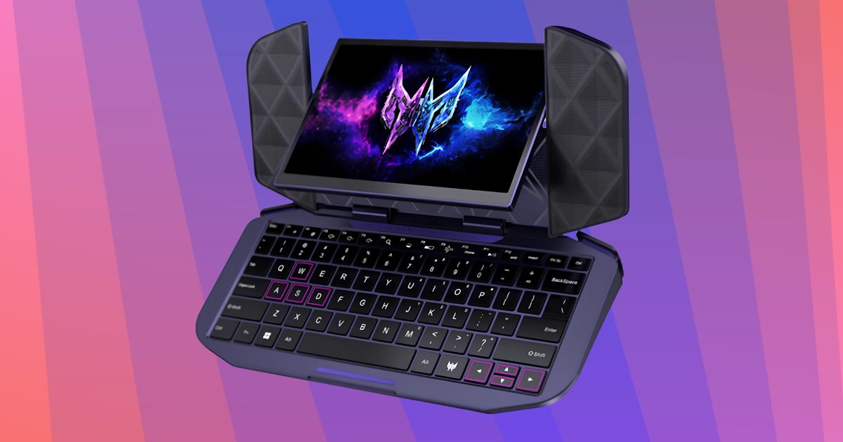 Acer unveiled a gaming handheld that converts into a tiny laptop