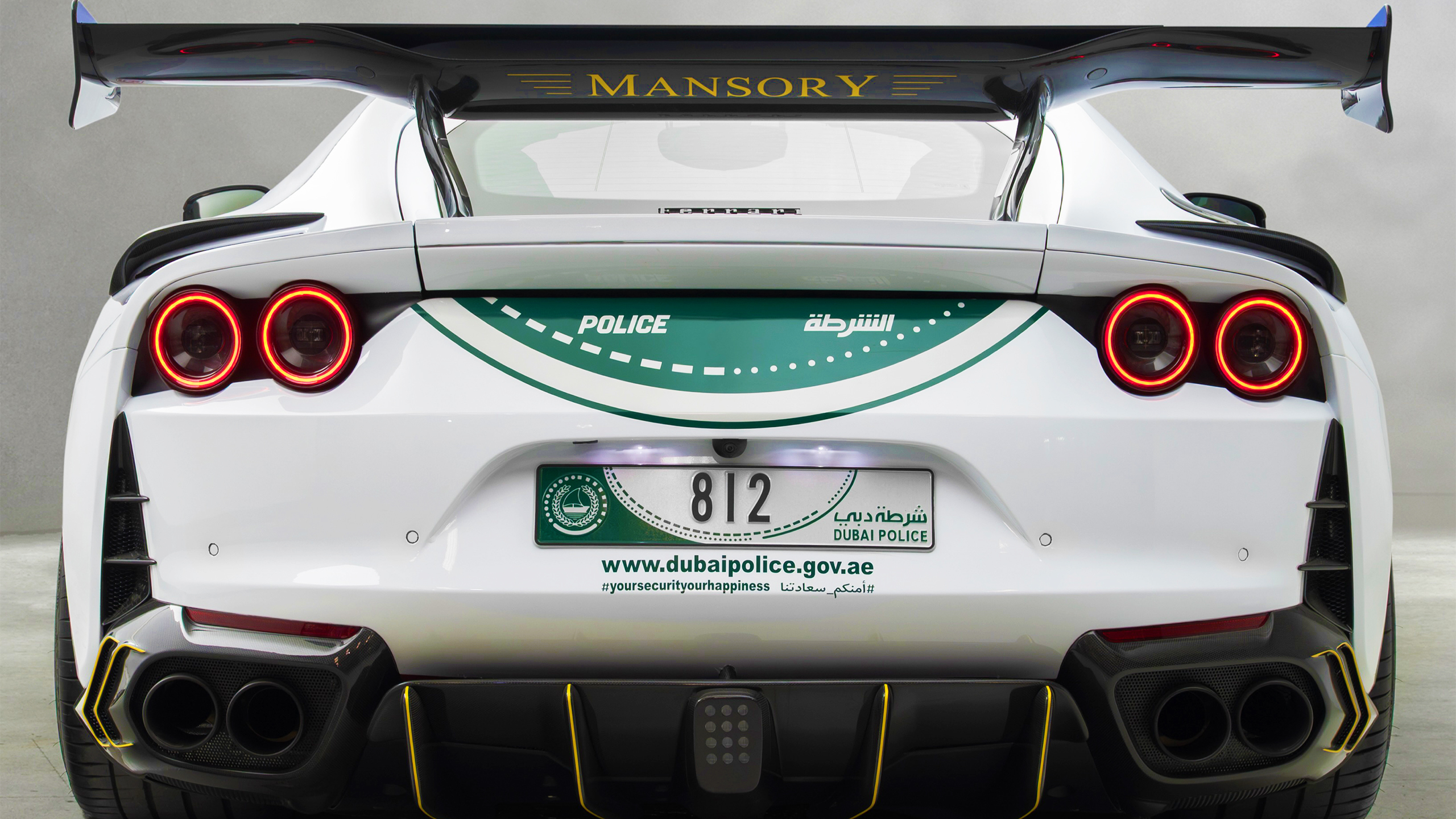 Dubai Police Wanted More Than A Ferrari 812, So They Called Mansory | Carscoops
