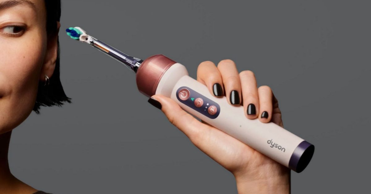 Dyson’s first toothbrush costs as much as a budget smartphone and justifies the price tag with a camera and AI