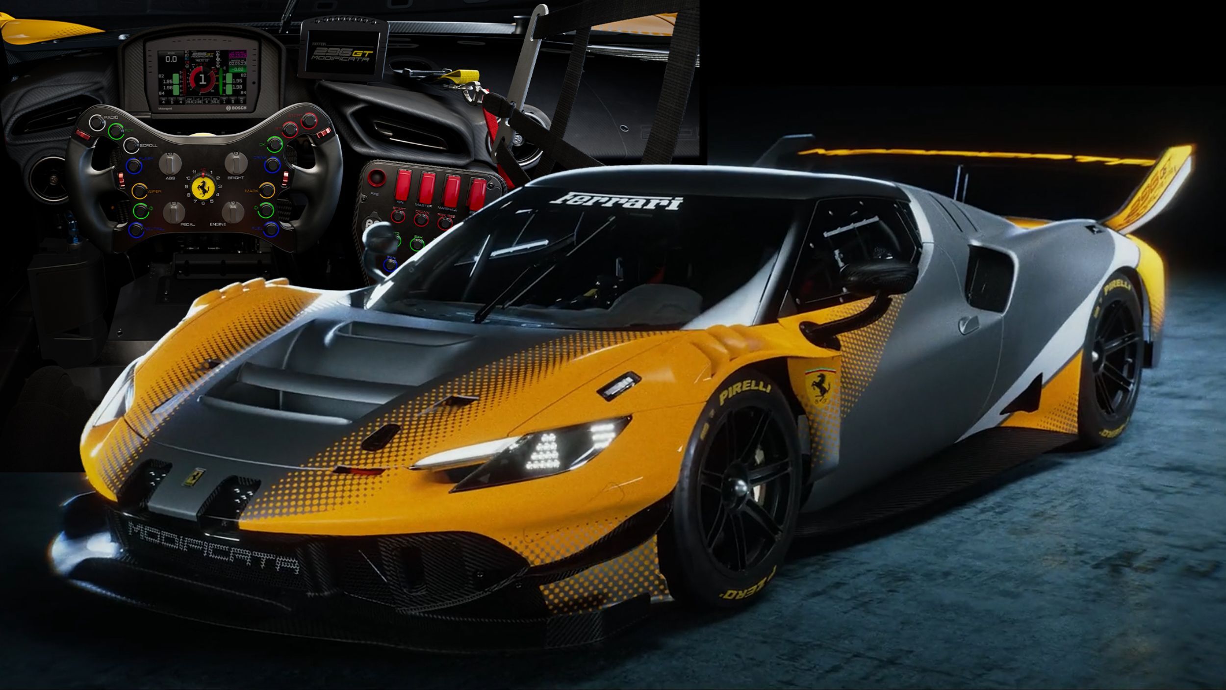 Ferrari 296 GT Modificata Throws Out The Playbook And Leaves GT3 Evo In The Dust | Carscoops
