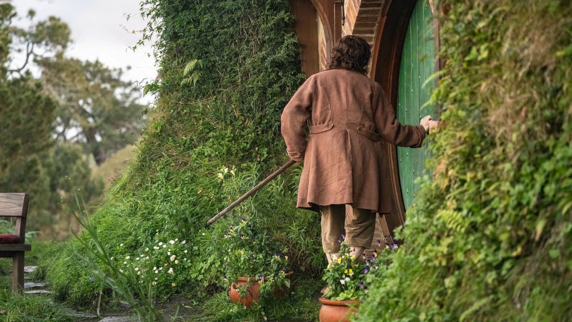 First Hunt for Gollum set photos take us back to the Shire with a fresh glimpse at Elijah Wood’s Frodo