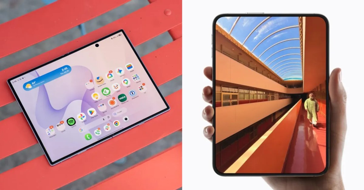 Here’s how the iPhone Duo compares to the Samsung Galaxy Z Fold 8